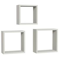 Wandregale Simple B: 30 cm Kashmir 3-Teilig - MODERN, Holzwerkstoff/Kunststoff (30-27-24/30-27-24/12cm)