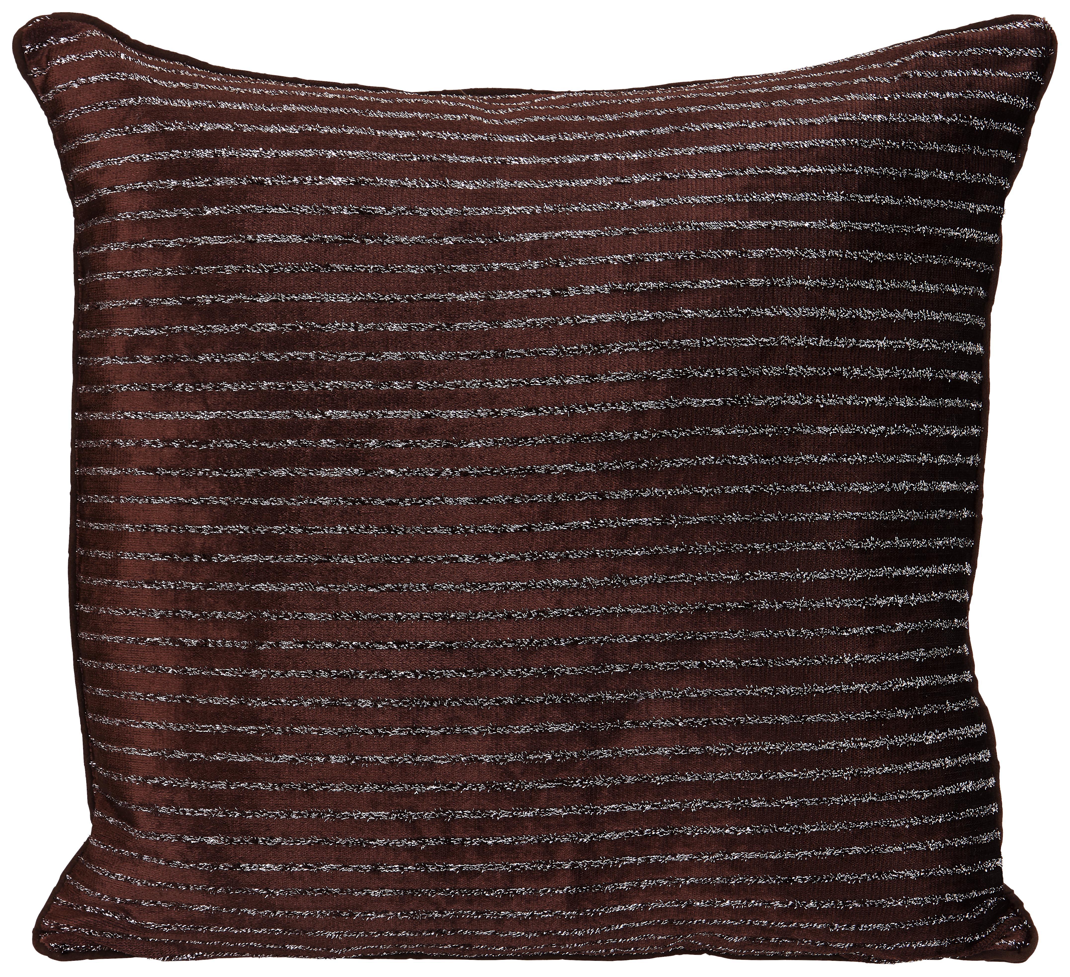 Zierkissen Meghan - Braun, MODERN, Textil (45/45cm) - Luca Bessoni