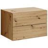 Nachtkästchen Cabo Eiche Artisan - Eiche Artisan, MODERN, Holzwerkstoff (42/28/30cm) - Livetastic