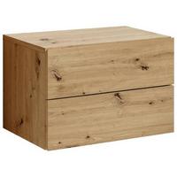 Nachtkästchen Cabo Eiche Artisan - Eiche Artisan, MODERN, Holzwerkstoff (42/28/30cm) - Livetastic