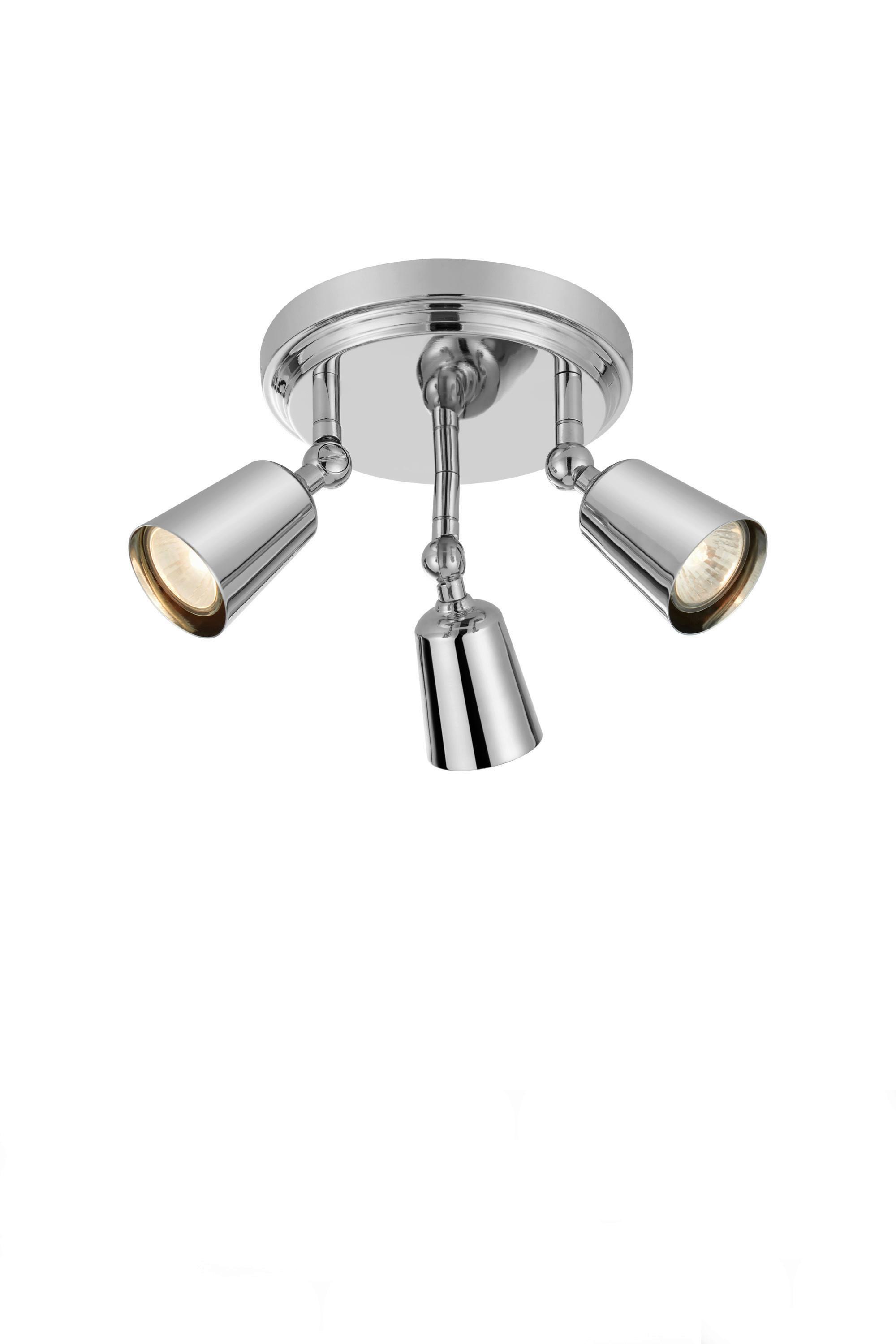 Deckenleuchte Markslöjd Tiny Ceiling Chrome - Chromfarben, Design, Metall (18/16cm) - Markslöjd