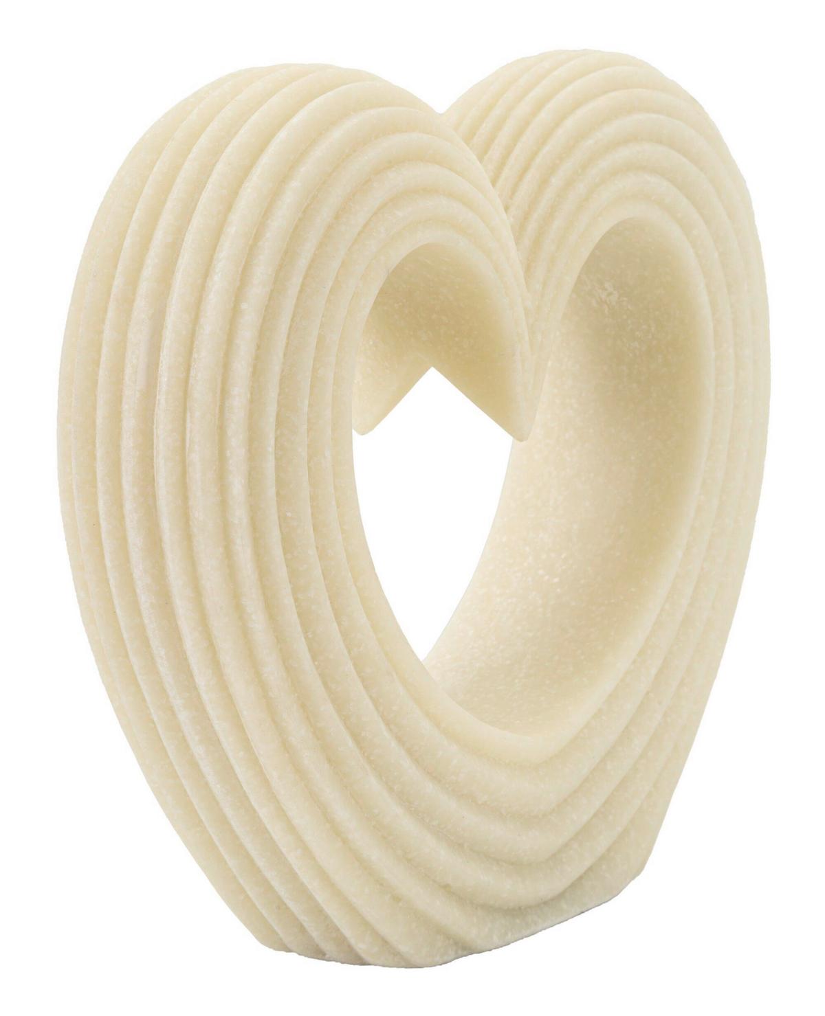 Skulptur Kunststoff, Weiß - Basics, Kunststoff (21/19/6cm)