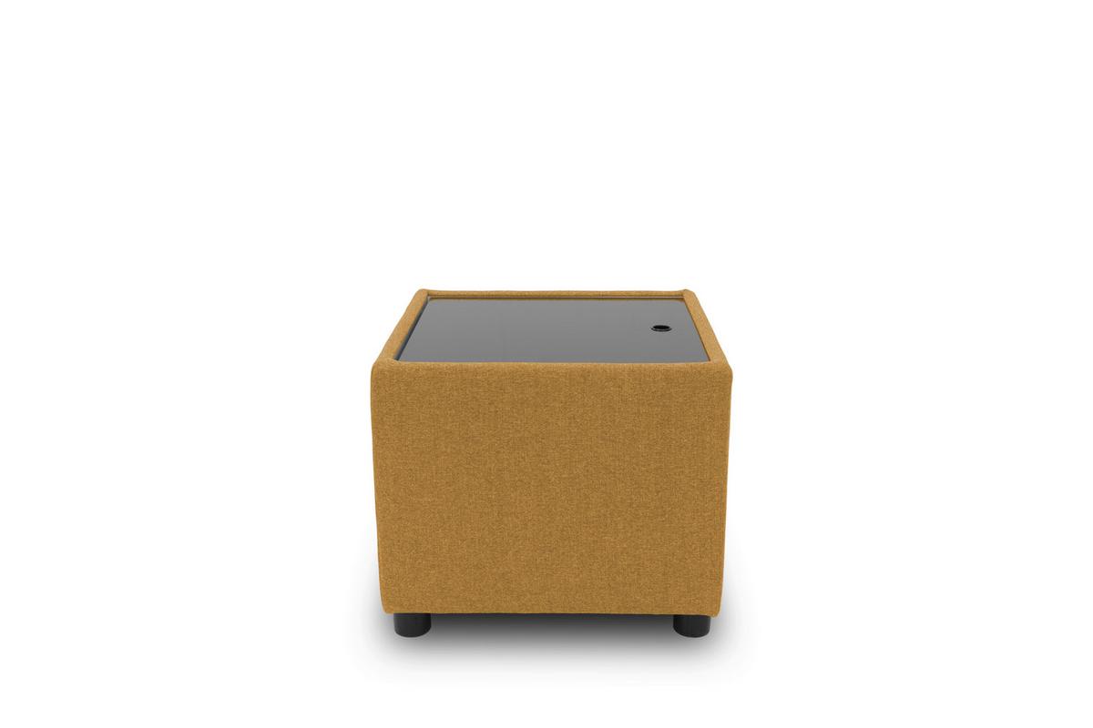 Sitzbox Looks IIi - Gelb/Schwarz, Design, Textil (45/47/45cm) - LOOKS by W.Joop