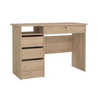 Schreibtisch Function Plus Eichefarben, L: 109,3 cm - Eichefarben, MODERN, Holzwerkstoff (109,3/48,5/75,6cm) - MID.YOU