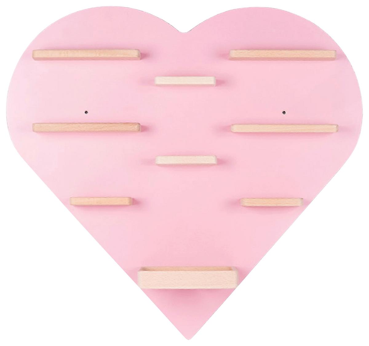 Kinderregal Boarti Rosa B: 54 cm - Rosa, MODERN, Holzwerkstoff (54/51/19cm) - MID.YOU