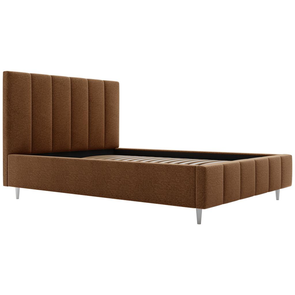 Polsterbett Talera Loft braun 180x200cm