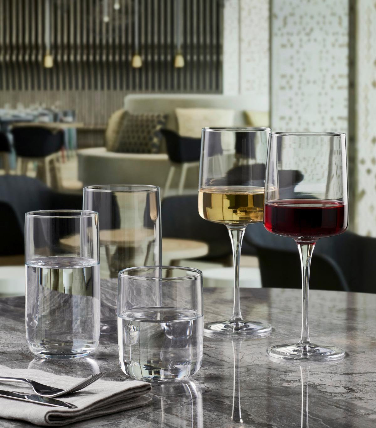 Gläserset Iconic Transparent, 6-Teilig - Transparent, Trend, Glas (365ml) - Mäser