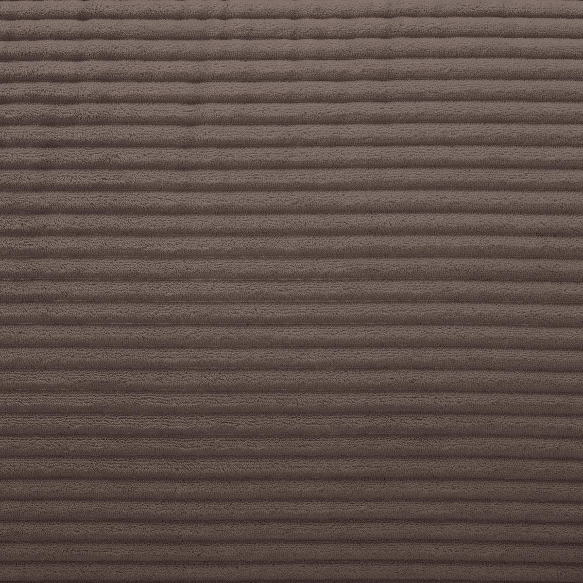 Ecksofa Pearl - Schwarz/Mokka, Design, Textil (303/196cm) - Livetastic