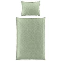 Renforcé-bettwäsche 140x200 Cm Leona Grün Ornamente - Grün, ROMANTIK / LANDHAUS, Textil (140/200cm) - James Wood