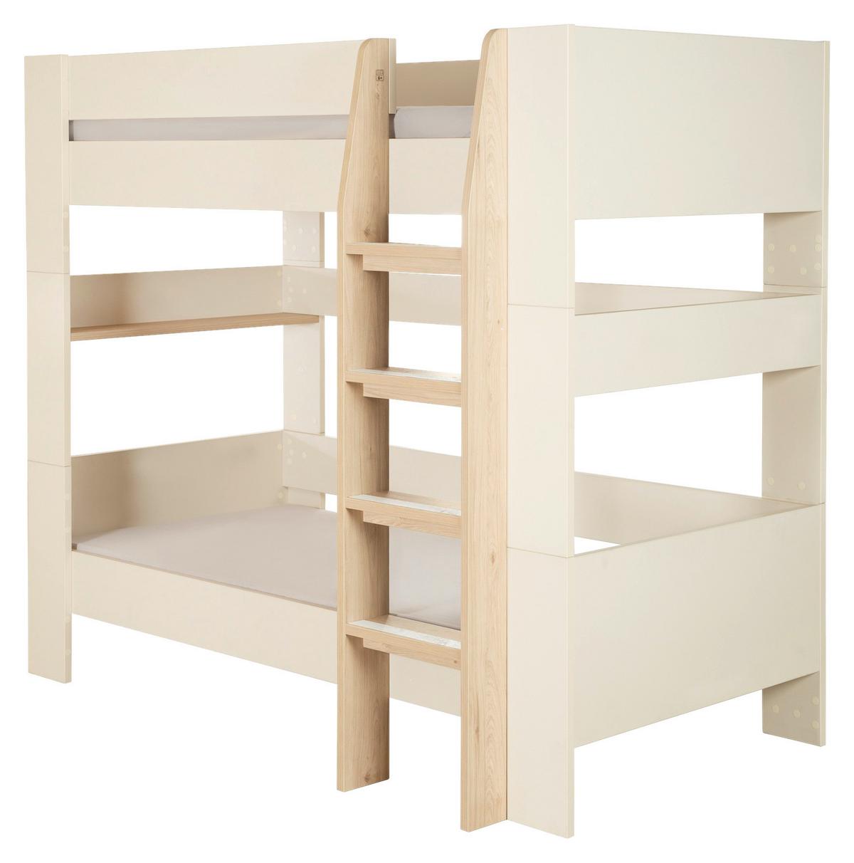 Bett Flexi Grow Double Kashmir, Lf 90x200 cm - Kaschmir, KONVENTIONELL, Holzwerkstoff (90/200cm) - Roba