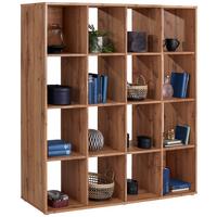 Raumteiler Berni - Eichefarben, MODERN, Holzwerkstoff (158/158/35cm)