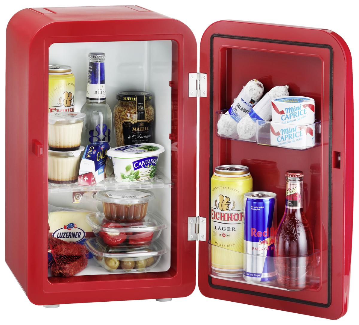 Kühlbox 17 Liter Frescolino Plus Mit Tragegriff Rot - Rot, KONVENTIONELL, Kunststoff (32/28,5/46cm) - Trisa Electronics