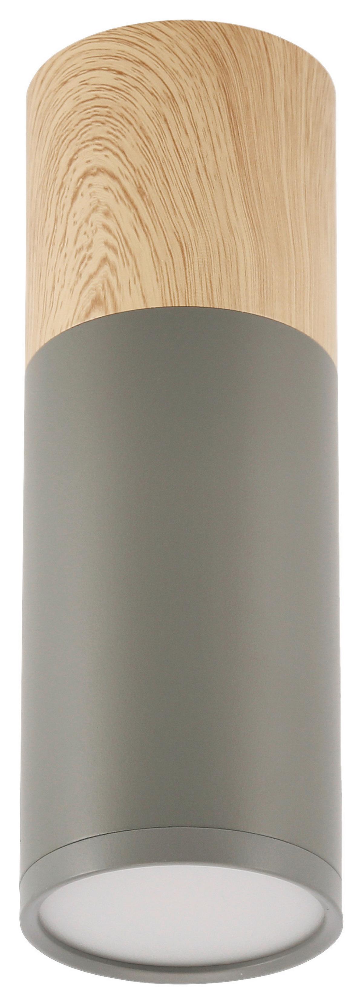 Deckenleuchte 2284286 Tuba - Grau, Natur, Metall (6.8/6.8/20cm)