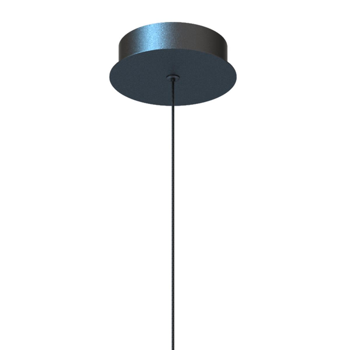 LED-Hängeleuchte Lilly Schwarz L: 28 cm - Schwarz, Design, Glas (28/28/150cm)