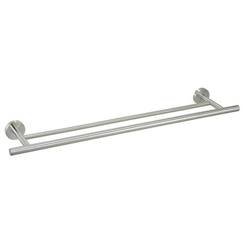Tyč Na Ručníky Igy - barvy stříbra, Moderní, kov (70/13/5,5cm)