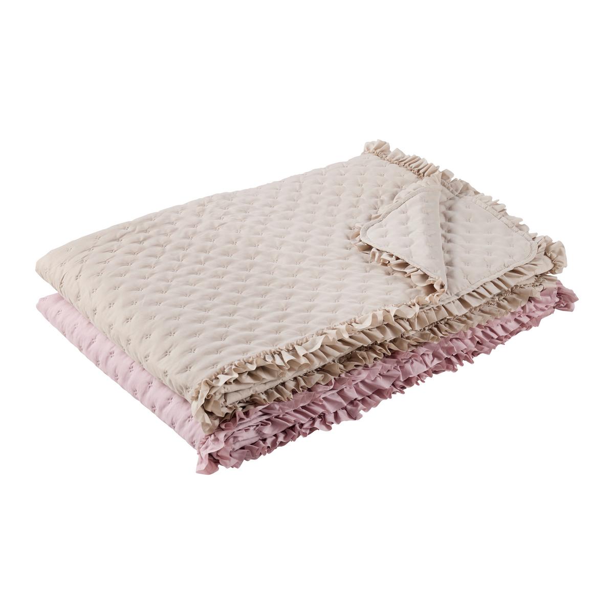 DENNÁ PRIKRÝVKA DAISY - béžová, textil (160/220cm) - Mömax