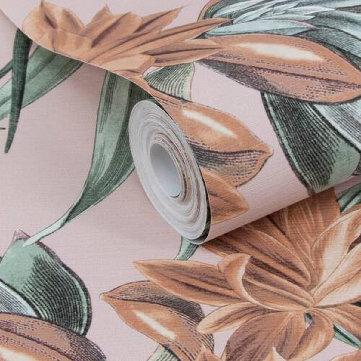 Vliestapete 114165 - Pink, Basics, Papier/Kunststoff (52/1005cm)
