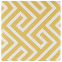 Gartensitzkissen Ibiza - Honig, MODERN, Textil (40/40/4cm) - Luca Bessoni
