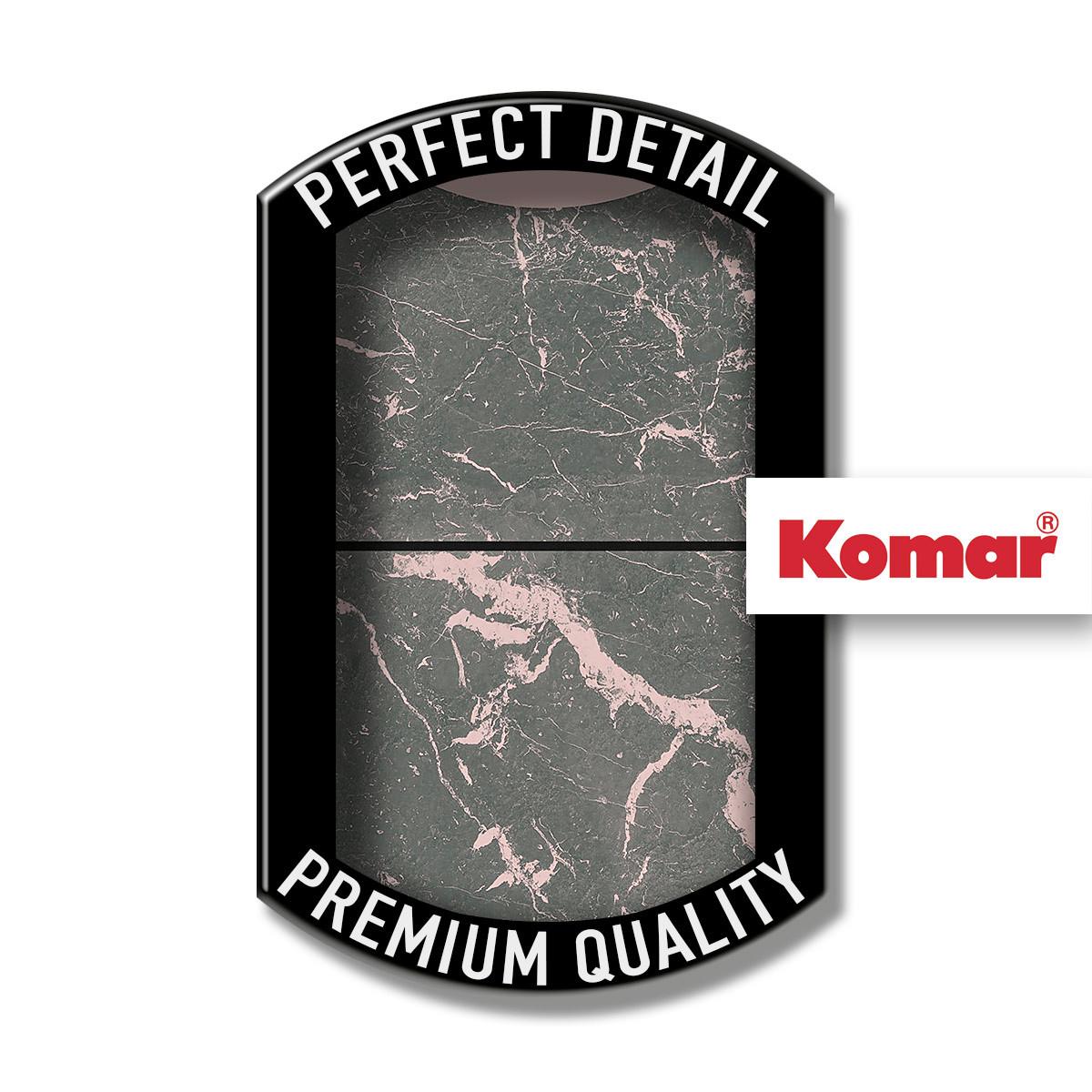 Vliestapete Medium - Rosa/Grau, Basics (100/280cm) - Komar