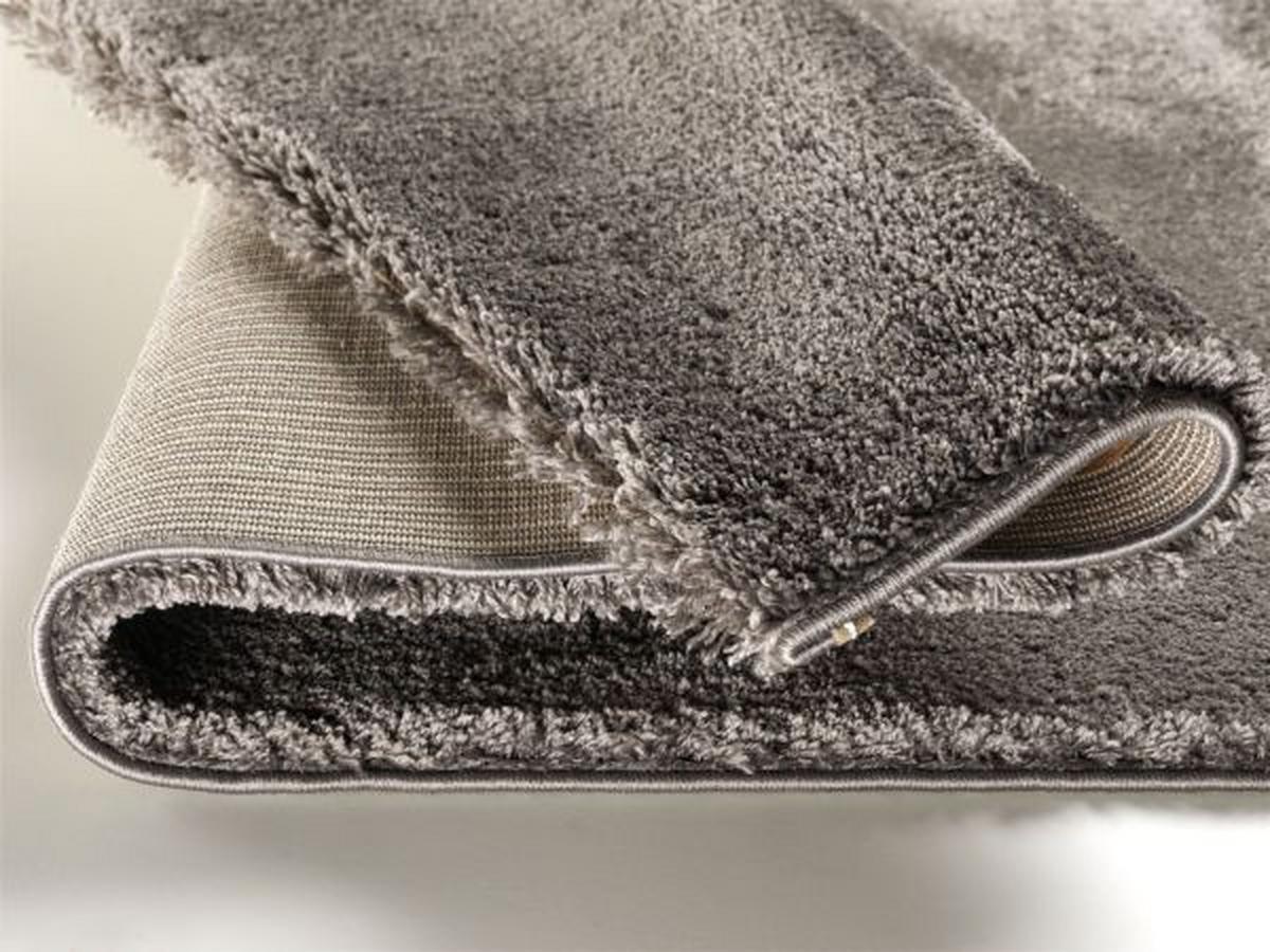Hochflorteppich Royal Shaggy Anthrazit 65x130 cm - Anthrazit, Basics, Textil (65/130cm) - Novel