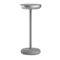 Akku-Tischleuchte 3198716 - Grau, Design, Kunststoff/Metall (10,5/11/26cm) - Näve