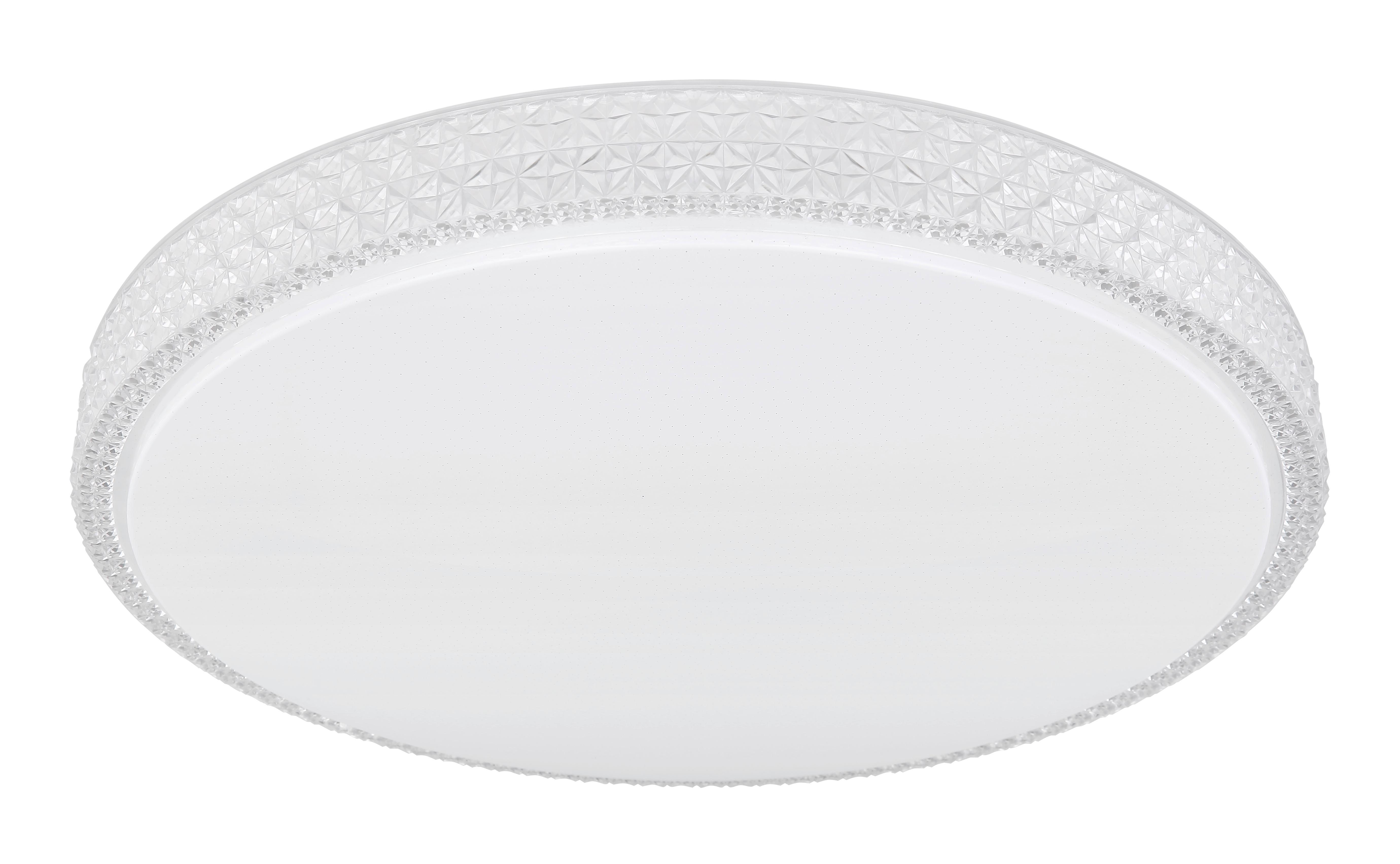Led Mennyezeti Lámpa 41749-40 Ovi - opál/fehér, Konventionell, műanyag/fém (60/11cm) - Globo