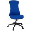 Drehstuhl Office Xt Höhenverstellba Blau Bis 120kg - Blau/Schwarz, MODERN, Kunststoff/Textil (54/116/65cm) - MID.YOU
