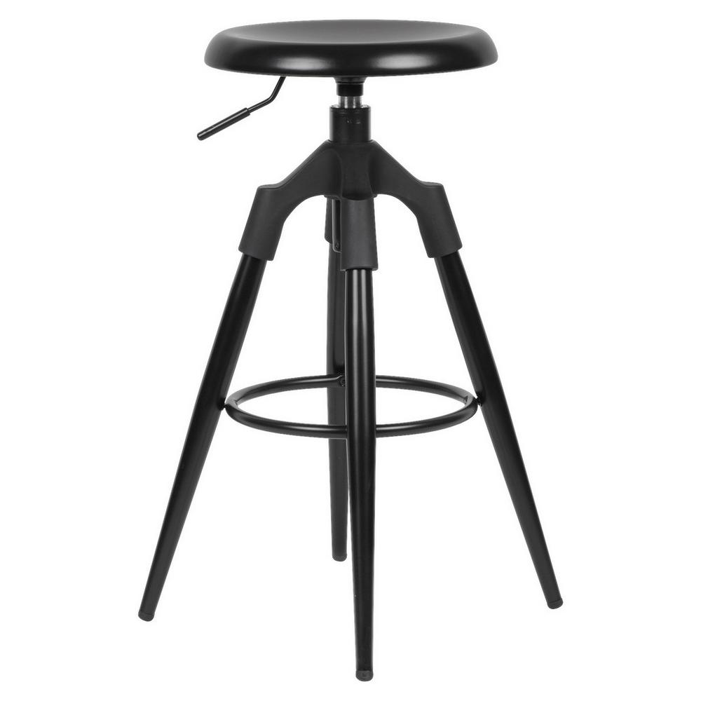 Barová stolička čierna