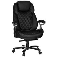 Chefsessel Xxl Pullmann Schwarz - Silberfarben/Schwarz, MODERN, Kunststoff/Textil (73/138/85cm) - MID.YOU