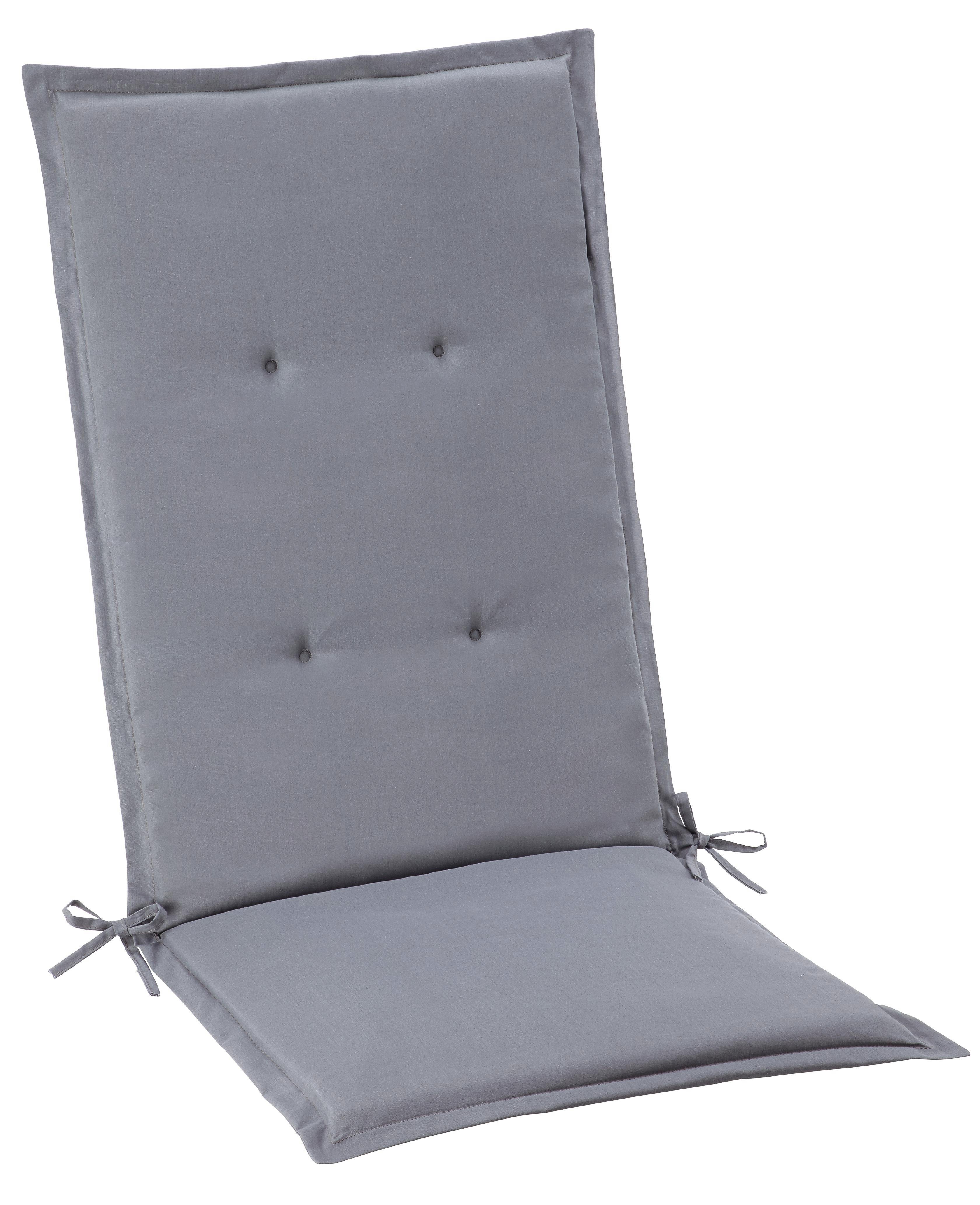 Székpárna Andrea - Szürke, konvencionális, Textil (50/118cm) - Ombra