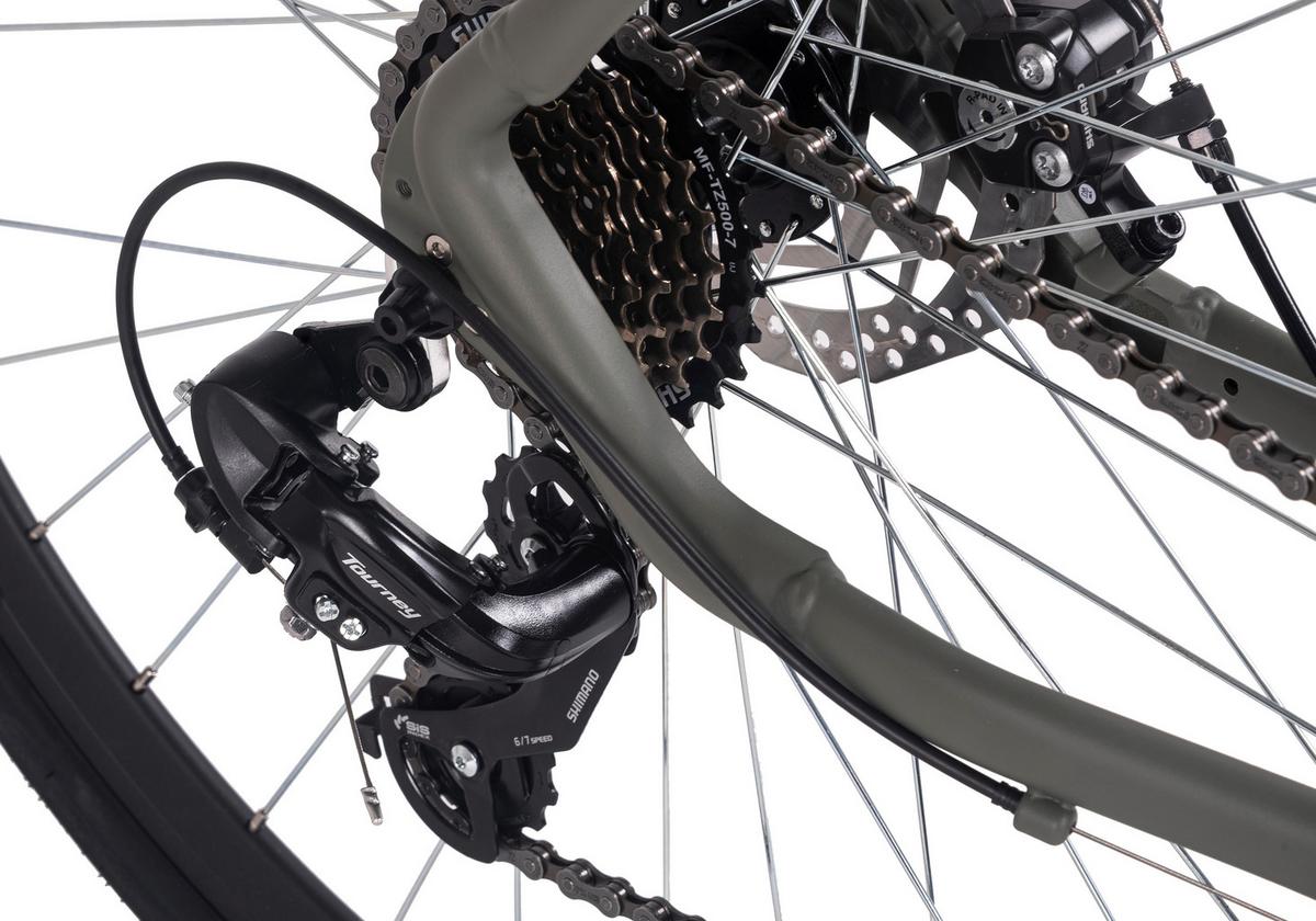 Gravelbike Rennrad 28" 308r - Grau, Basics, Metall (25/140/60cm)