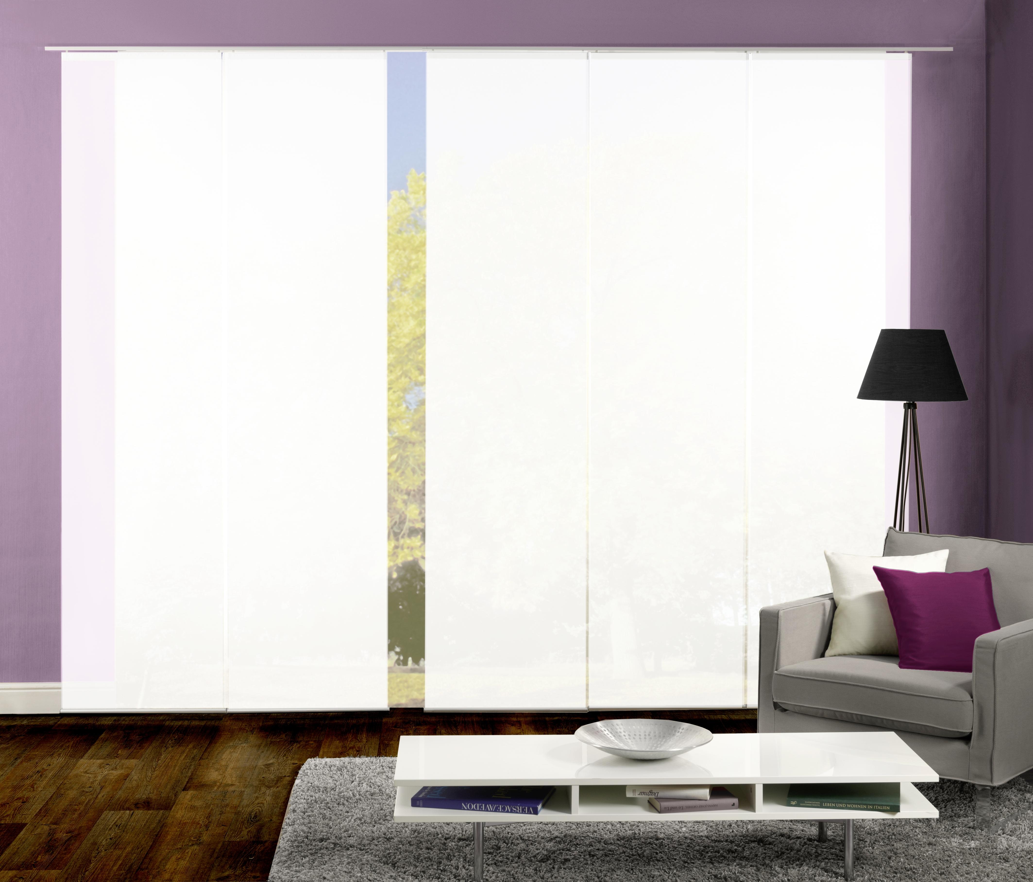 2er Set Gardinen Vorhang Panel Weiß NEU Modern Fertiggardine 145cm x 180cm 