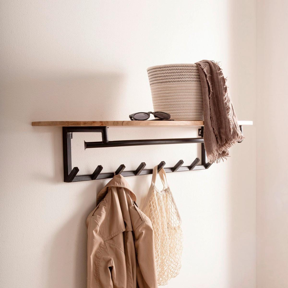 GARDEROBE Akaziefarben B: 100cm - Akaziefarben, Design, Holz (100/30/20cm) - Livetastic