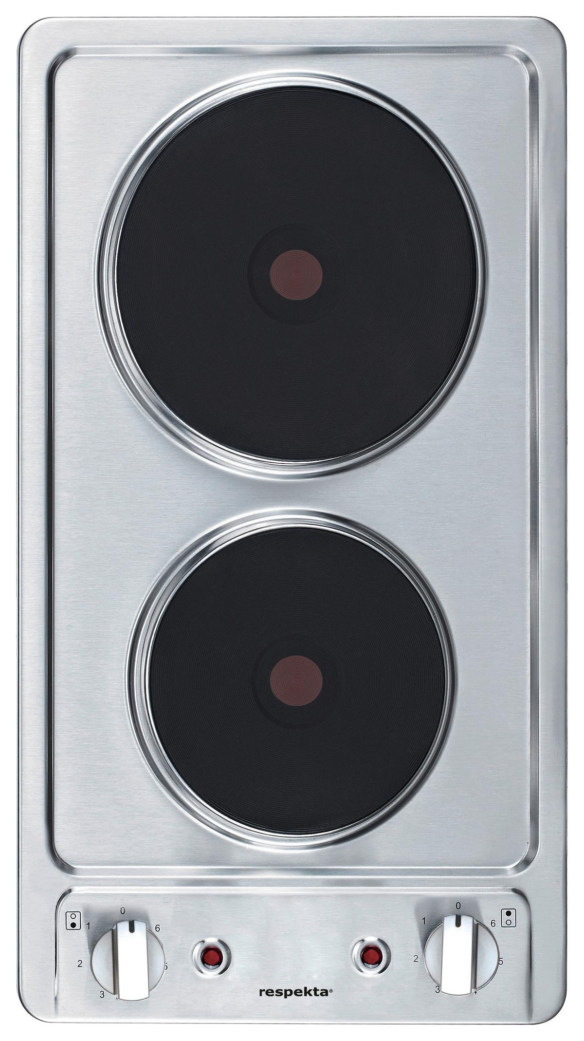 Kochfeld Respekta Zeno - Edelstahlfarben, Trend, Metall (29/4/51cm) - Respekta