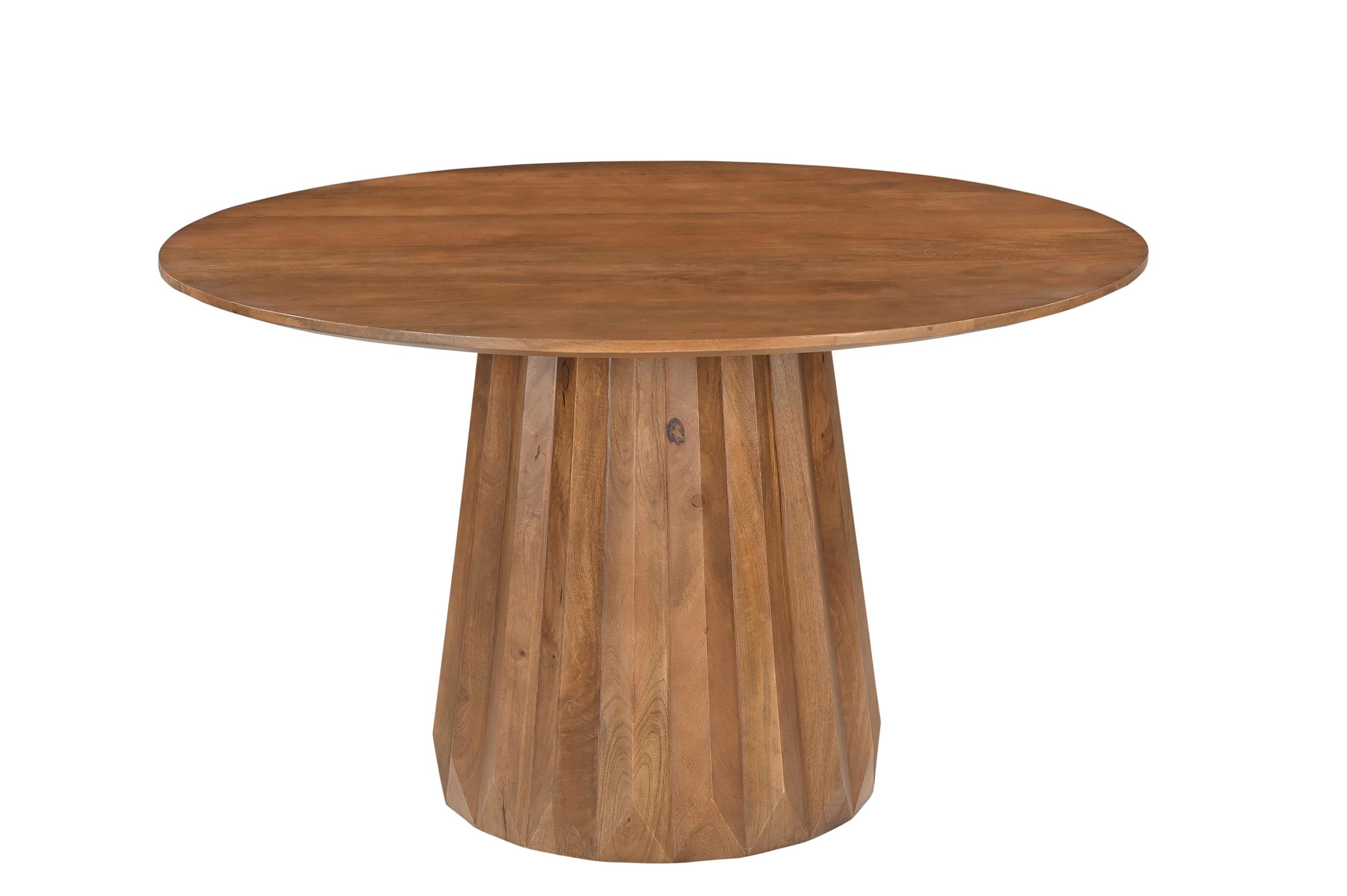 ESSTISCH Naturfarben L: 130cm - Naturfarben, MODERN, Holz (130/130/76cm) - MID.YOU