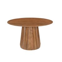 ESSTISCH Naturfarben L: 130cm - Naturfarben, MODERN, Holz (130/130/76cm) - MID.YOU