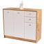 Komoda 4-you New Yuk05 - bílá/barvy dubu, Moderní, kompozitní dřevo (109,1/85,4/34,6cm) Komoda 4-you New Yuk05 - bílá/barvy dubu, Moderní, kompozitní dřevo (109,1/85,4/34,6cm)
