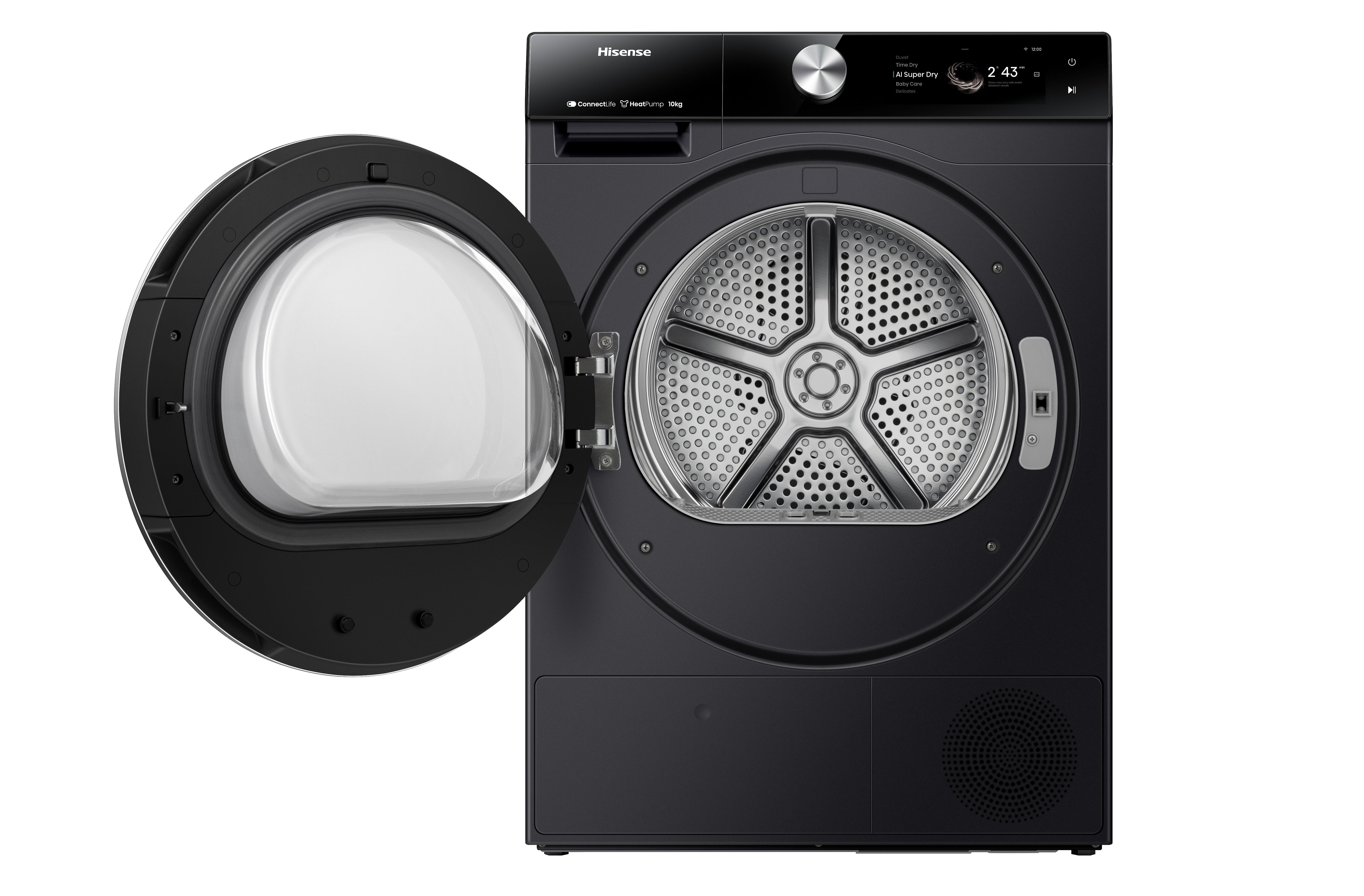 Wärmepumpentrockner Dh7s107bb - Schwarz, Basics, Glas/Kunststoff (59,5/84,5/64cm) - Gorenje