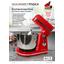 Küchenmaschine Gourmet Maxx 250 W Rot - Rot/Silberfarben, Basics, Kunststoff/Metall (30/19,5/28cm) Küchenmaschine Gourmet Maxx 250 W Rot - Rot/Silberfarben, Basics, Kunststoff/Metall (30/19,5/28cm)