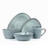 Kombiservice Cloudy Stone 2 Personen Geschirr Set - Grau, Trend, Keramik (34/29,5/36cm) - Creatable