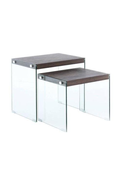 Beistelltisch 2er-set Elementary Braun