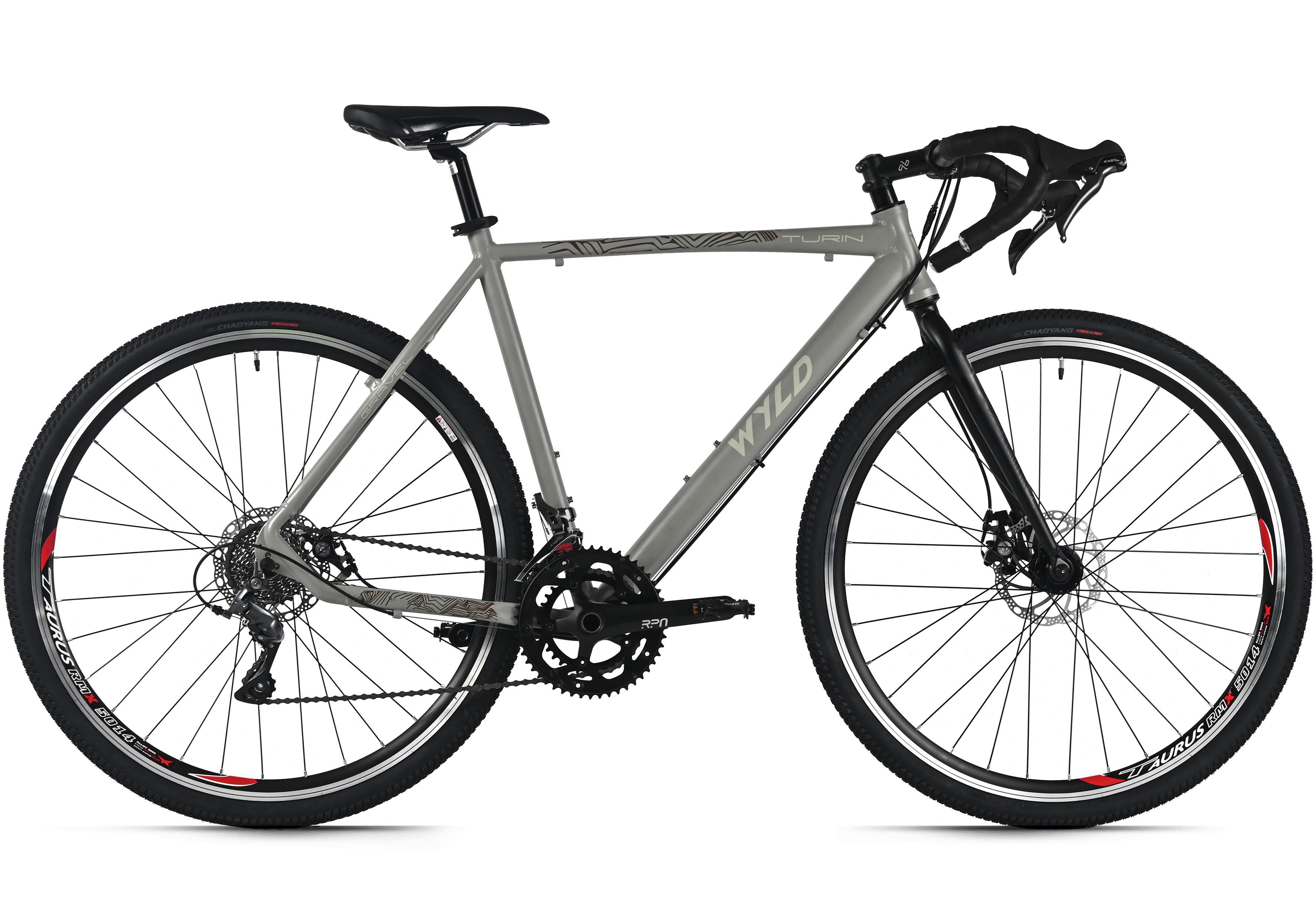 Wyld Gravelbike Turin 28 Zoll Rh 56 Cm - Grau, LIFESTYLE, Metall (25/140/60cm)