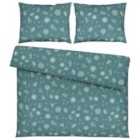 POVLEČENÍ PUSTEBLUME XXL - modrá, Konvenční, textil (200/220cm) - Modern Living