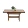 Couchtischset Ingo Eiche A. Dekor L: 110-150 cm - Eiche Artisan, Design, Holzwerkstoff (110-150/70/53-72cm) - Livetastic