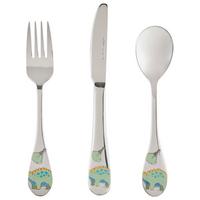 Kinderbesteck 3-teilig Paulchen - Silberfarben, MODERN, Metall - BUNINO