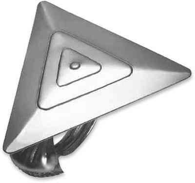 Dekoračná Spona Trio - strieborná, Moderný, kov (10/15/4cm) - Modern Living