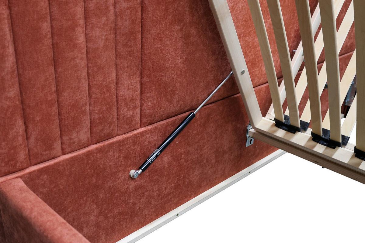 ČALÚNENÁ POSTEĽ SUZIE - čierna, Modern, drevo/kompozitné drevo (180cm)