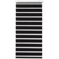 DUÁLNÍ ROLETA Thomas in Schwarz ca. 80x160cm - černá, textil/plast (80/160cm) - Premium Living