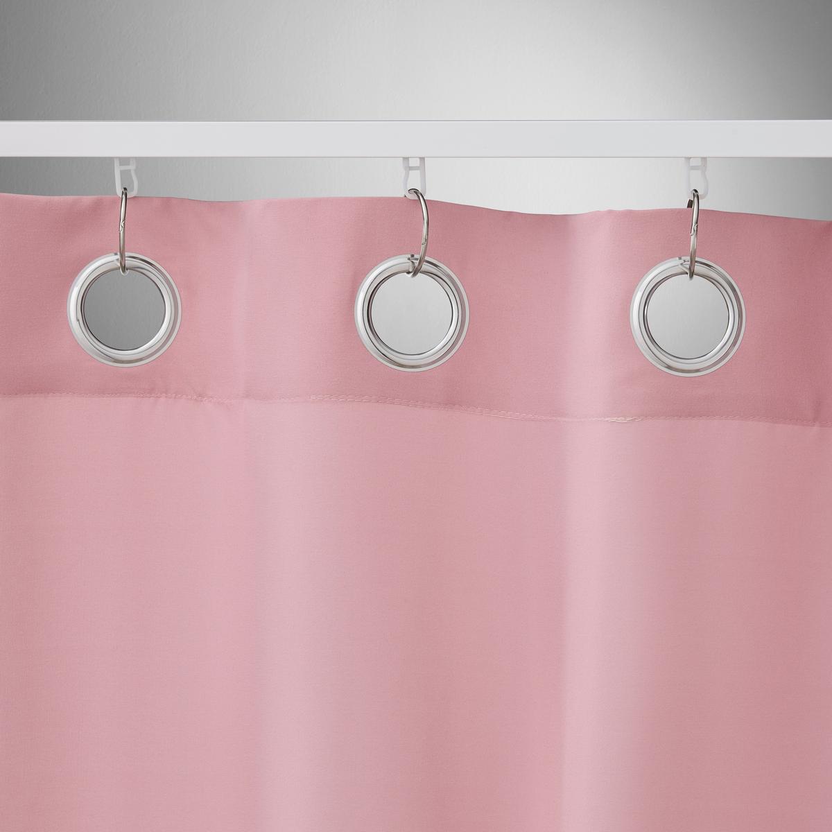 ZÁVĚS S OČKY ABBY -JUB- - růžová, Konvenční, textil (140/235cm) - Modern Living
