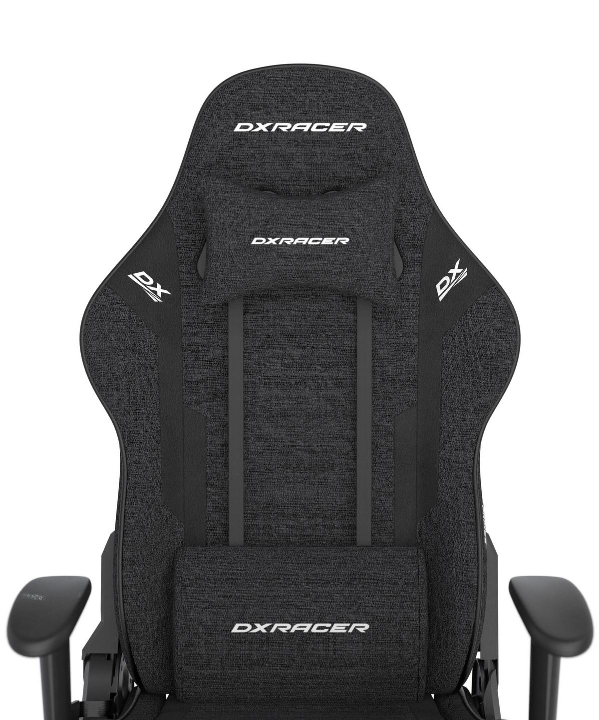 Gamingstuhl Prince Schwarz B: 70cm - Schwarz/Weiß, KONVENTIONELL, Kunststoff/Textil (70/132/70cm) - Dxracer
